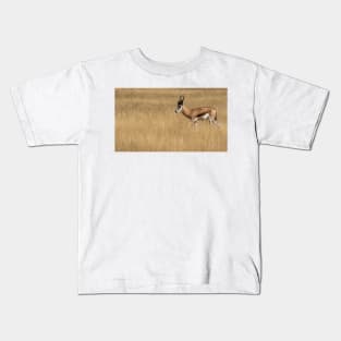 Springbok walking. Kids T-Shirt